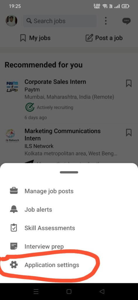 Upload Your Resume on LinkedIn