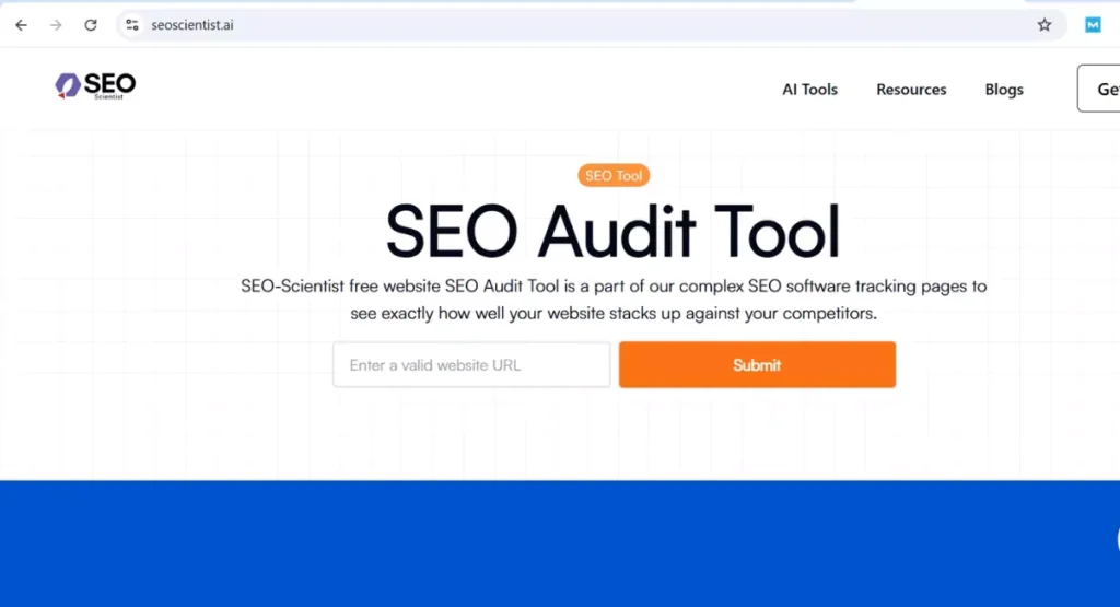 SEO audit tools create a backlink to your website in their report