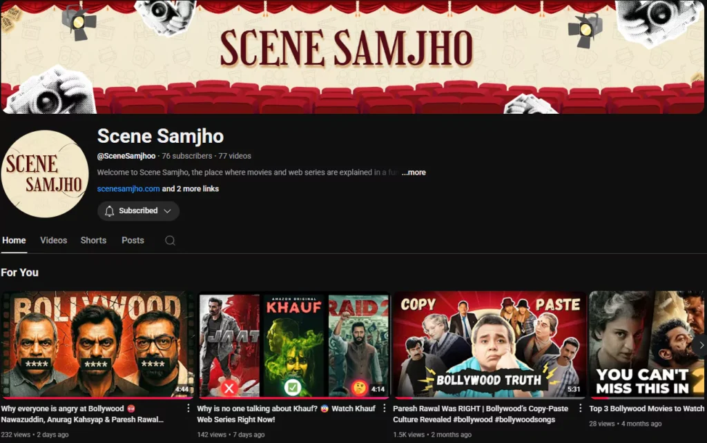 Entire youtube channel automation using AI