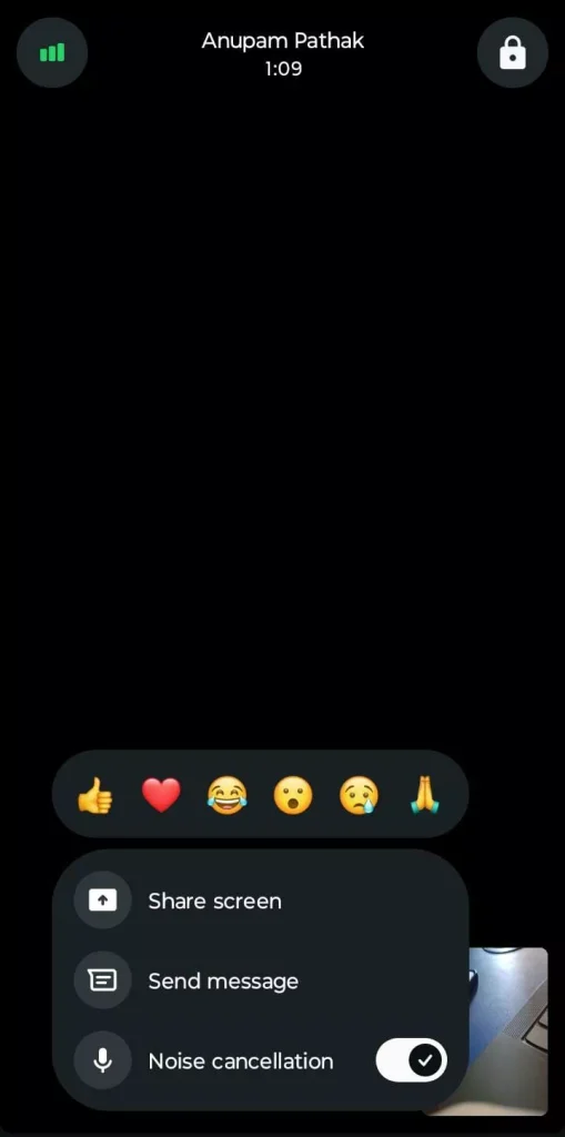 WhatsApp Screen Sharing
