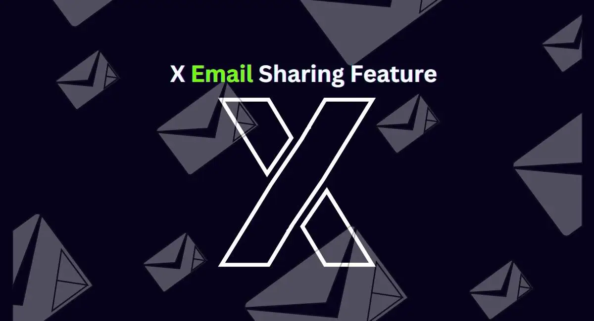 X Email Sharing Feature: Share your email with Creator